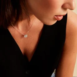 Histoire d'Or Collier Argent Haile Oxydes De Zirconium New