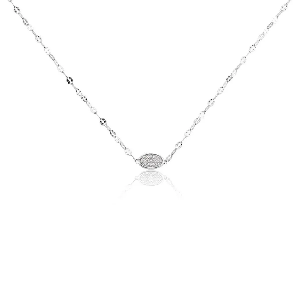 Histoire d'Or Collier Argent Lars Oxyde De Zirconium Outlet