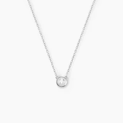 Histoire d'Or Collier Argent Laureano Oxydes De Zirconium Discount