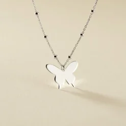 Histoire d'Or Collier Argent Lauree Discount