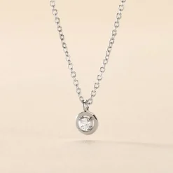 Histoire d'Or Collier Argent Laureto Oxydes De Zirconium Outlet