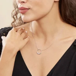 Histoire d'Or Collier Argent Leonerd Oxydes De Zirconium New