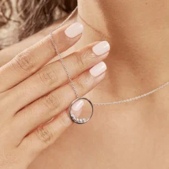 Histoire d'Or Collier Argent Leonerd Oxydes De Zirconium New