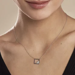 Histoire d'Or Collier Argent Mettild Oxydes De Zirconium