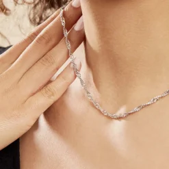 Histoire d'Or Collier Argent Niamet Discount