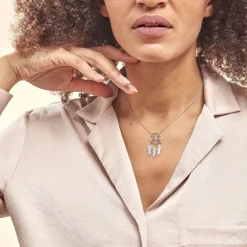 Histoire d'Or Collier Argent Polygale Discount