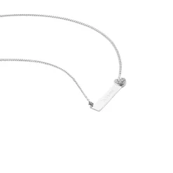 Histoire d'Or Collier Argent Rosule Oxydes De Zirconium