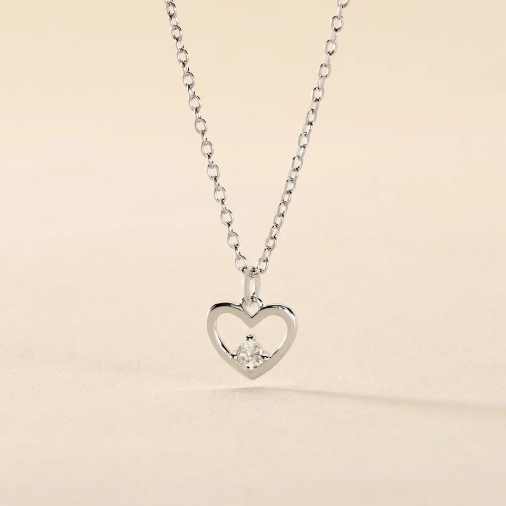 Histoire d'Or Collier Argent Sabino Oxydes De Zirconium Best