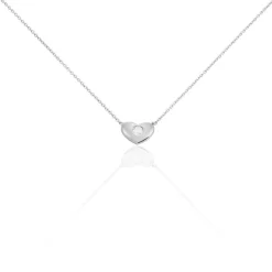 Histoire d'Or Collier Argent Santiago Oxydes De Zirconium