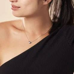 Histoire d'Or Collier Argent Santiago Oxydes De Zirconium