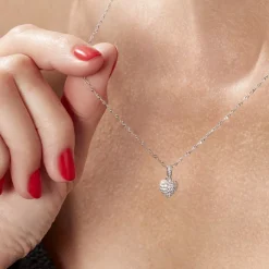 Histoire d'Or Collier Argent Sido Oxydes De Zirconium Best