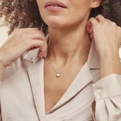 Histoire d'Or Collier Argent Tancrede Oxydes De Zirconium Hot