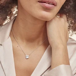 Histoire d'Or Collier Argent Tancrede Oxydes De Zirconium Hot