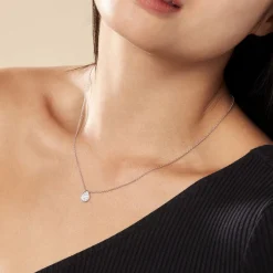 Histoire d'Or Collier Argent Tricoria Oxydes De Zirconium New