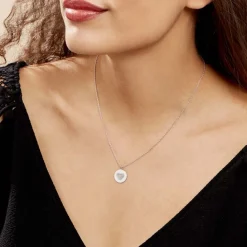 Histoire d'Or Collier Argent Ursicin Glitter New