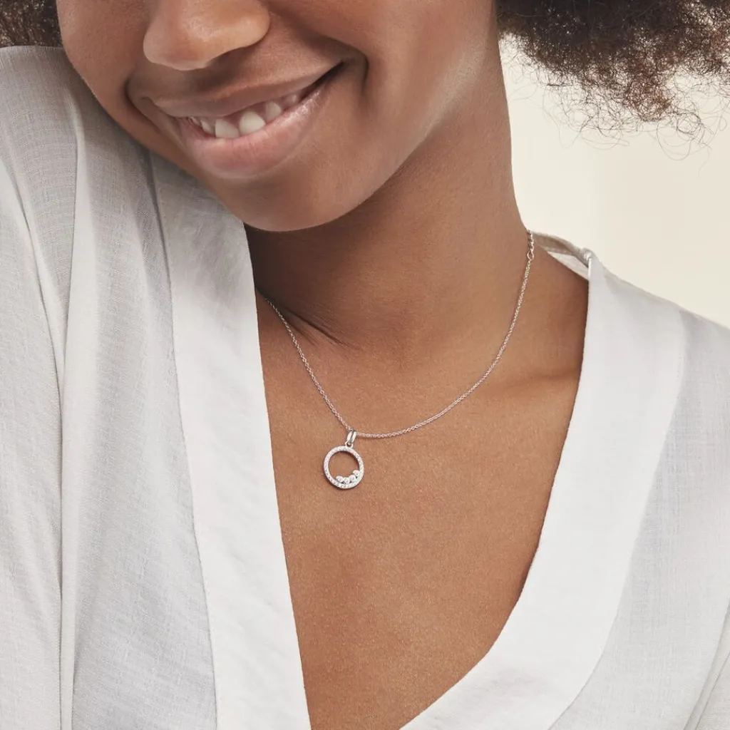 Histoire d'Or Collier Argent Ursine Oxydes De Zirconium Best