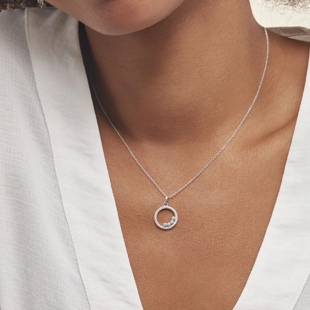 Histoire d'Or Collier Argent Ursine Oxydes De Zirconium Best