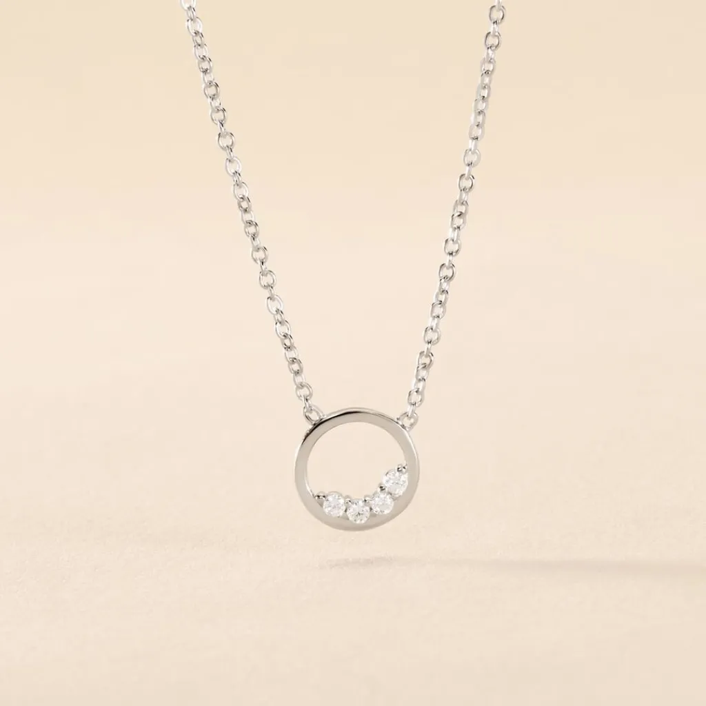 Histoire d'Or Collier Argent Vivence Oxydes De Zirconium Online