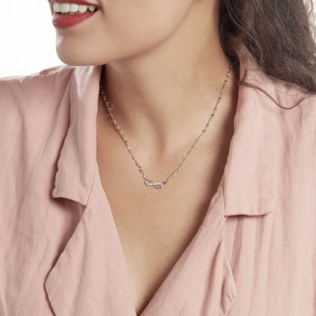 Histoire d'Or Collier Argent Wendel Oxydes De Zirconium Outlet