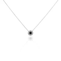 Histoire d'Or Collier Argent Winston Oxydes De Zirconium New