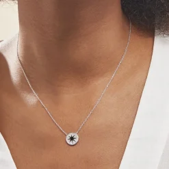 Histoire d'Or Collier Argent Winston Oxydes De Zirconium New