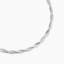 Histoire d'Or Collier Arkady Argent Blanc Hot