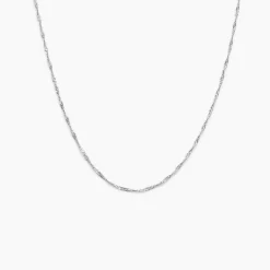 Histoire d'Or Collier Arletty Argent Blanc Best