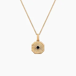 Histoire d'Or Collier Arlo Plaque Or Jaune Spinelle Clearance