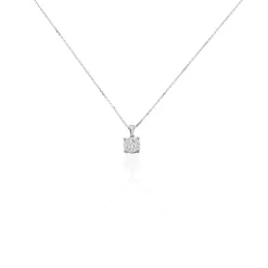 Histoire d'Or Collier Artemis Or Blanc Diamant Clearance