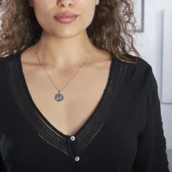 Histoire d'Or Collier Astr Argent Oxydes De Zirconium