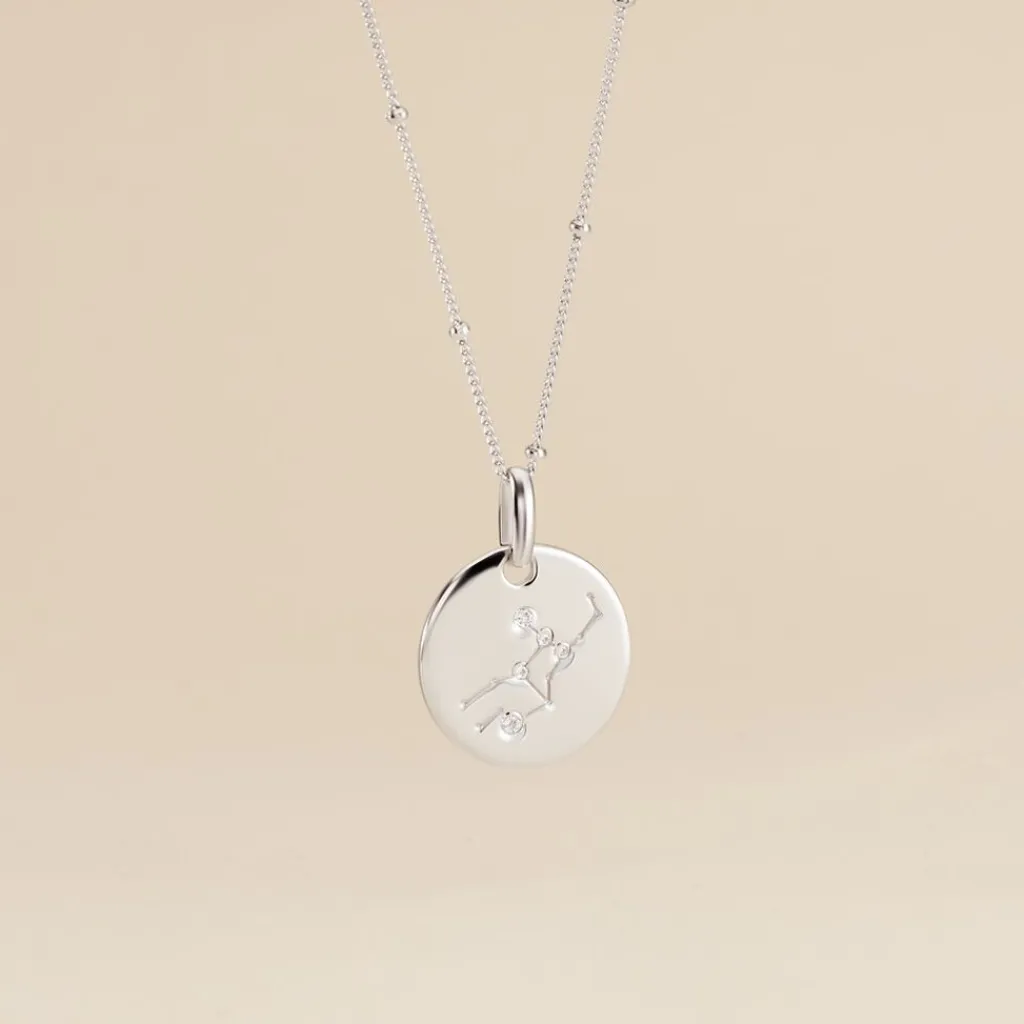 Histoire d'Or Collier Astr Argent Oxydes De Zirconium Hot