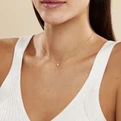 Histoire d'Or Collier Astralia Or Jaune Oxyde De Zirconium Outlet