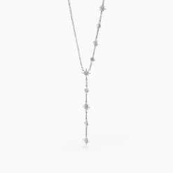 Histoire d'Or Collier Astre Precieux Argent Blanc Oxydes De Zirconium Best