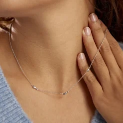 Histoire d'Or Collier Astria Argent Blanc Online