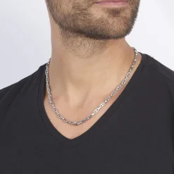 JOURDAN Collier Astrig Or Acier Bicolore Clearance