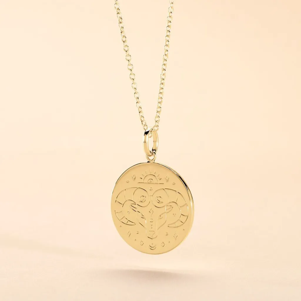 Histoire d'Or Collier Astro Plaqué Or plaqué or jaune Hot