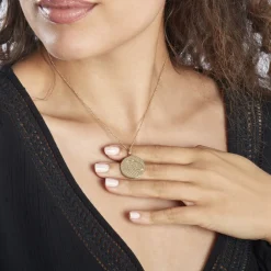 Histoire d'Or Collier Astro Plaqué Or plaqué or jaune Sale