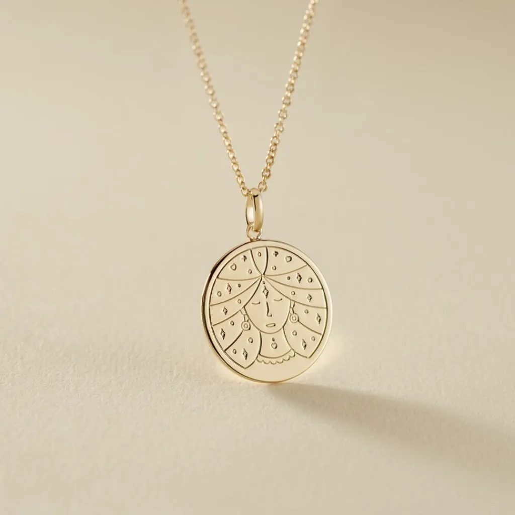 Histoire d'Or Collier Astro Plaqué Or plaqué or jaune New