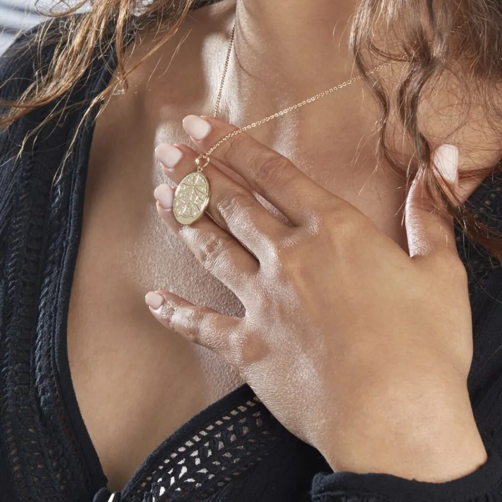 Histoire d'Or Collier Astro Plaqué Or plaqué or jaune New