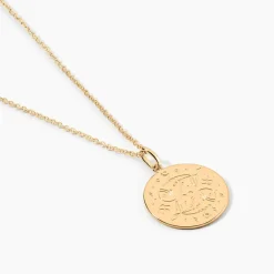 Histoire d'Or Collier Astro Plaqué Or plaqué or jaune Discount