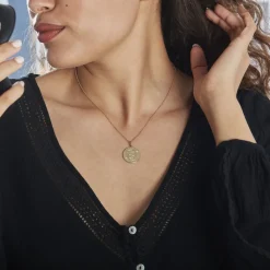 Histoire d'Or Collier Astro Plaqué Or plaqué or jaune Discount