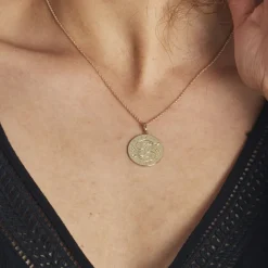 Histoire d'Or Collier Astro Plaqué Or plaqué or jaune Discount