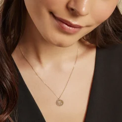 Histoire d'Or Collier Astrolae Or Jaune Diamant New