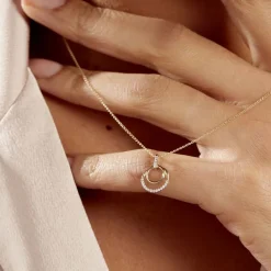 Histoire d'Or Collier Atlanta Or Jaune Diamant