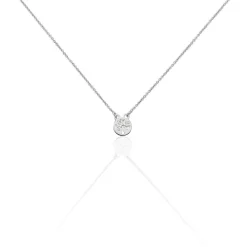 Histoire d'Or Collier Audrey-rose Argent Blanc Online