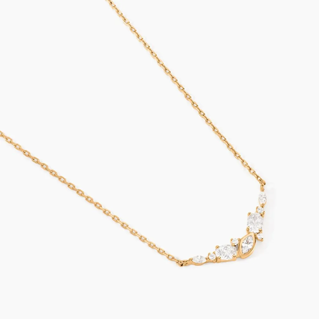 Histoire d'Or Collier Aurena Plaqué Or Jaune Oxyde De Zirconium Online