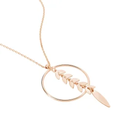 Histoire d'Or Collier Auxanne Argent Rose Best
