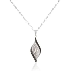 Histoire d'Or Collier Averill Argent Blanc Oxyde De Zirconium Hot