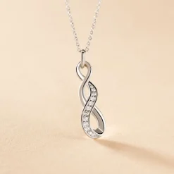 Histoire d'Or Collier Ayhan Argent Blanc Oxyde De Zirconium New