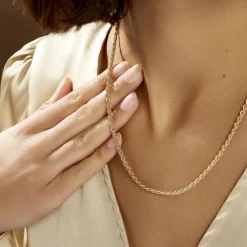 Histoire d'Or Collier Azelys Plaqué Or Jaune Hot